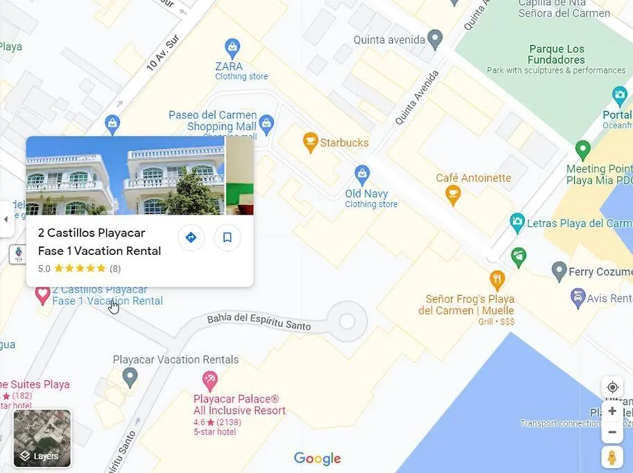18Br Up To 50Guest Castillos Playacar Walk To Beach And 5Th Ave 1000Mbps Playa del Carmen